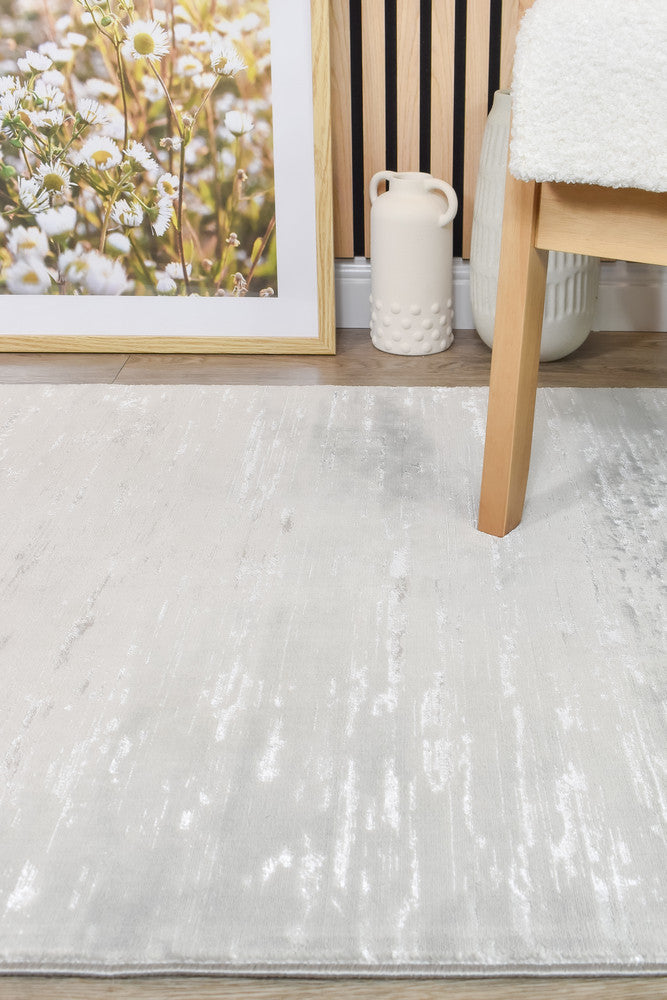 Eden Silk Touch Grey Hallway Runner - Turkish-inspired rug rug from Treasures of Turkey