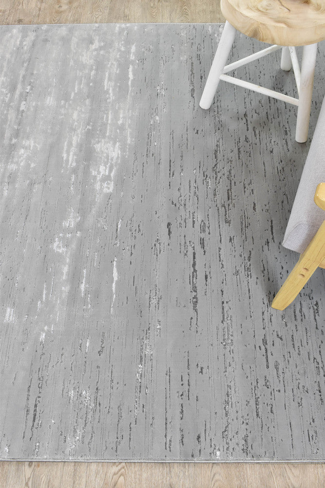 Eden Silk Touch Grey Modern Rug - Turkish-inspired modern rug from Treasures of Turkey