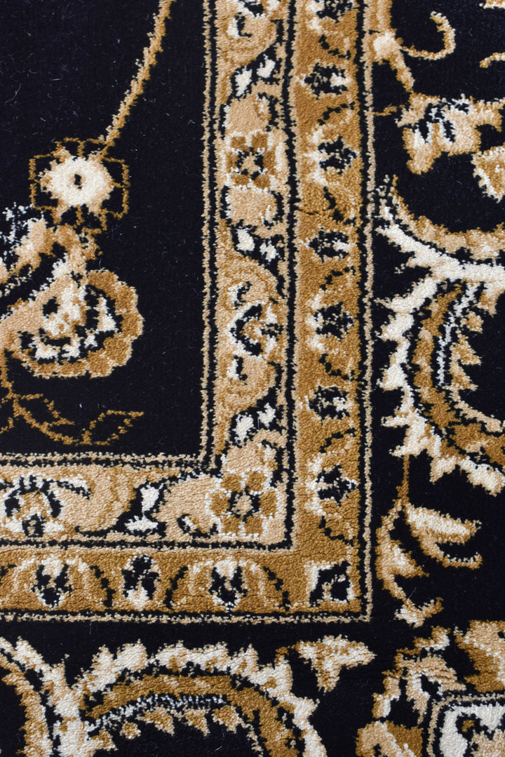 Cappadocia Black Rug - Turkish-inspired traditional rug from Treasures of Turkey