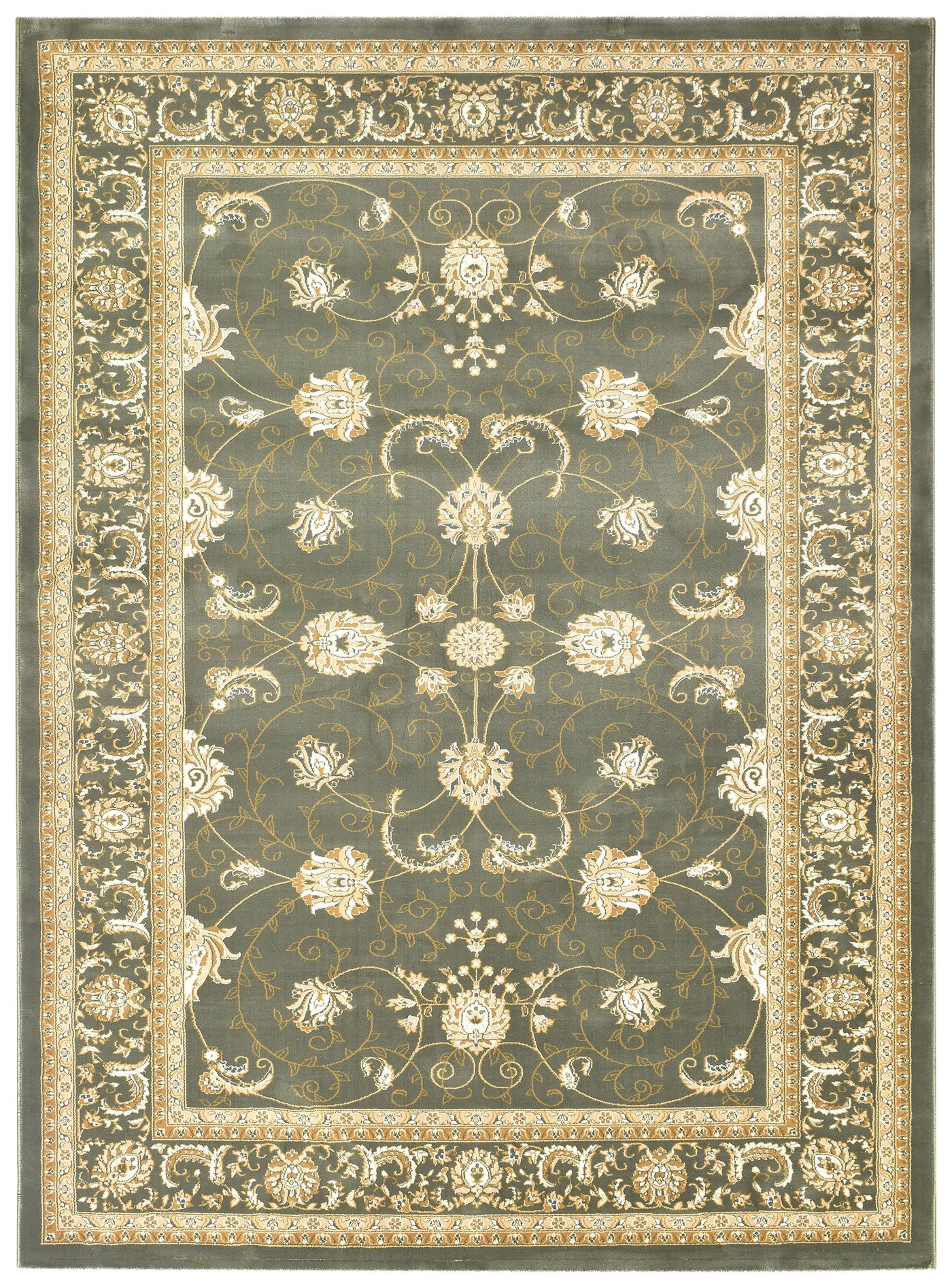 Cappadocia Floral Green Rug