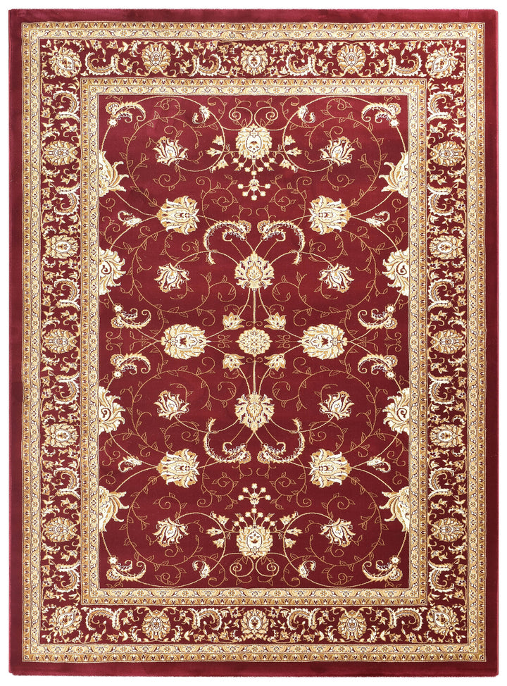 Cappadocia Floral Red Rug - Turkish-inspired traditional rug from Treasures of Turkey