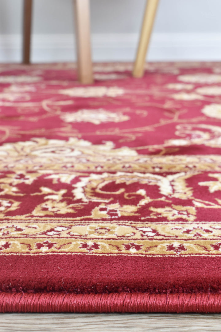 Cappadocia Floral Red Rug - Turkish-inspired traditional rug from Treasures of Turkey