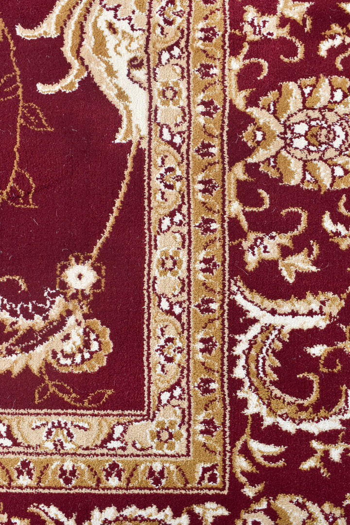 Cappadocia Floral Red Rug - Turkish-inspired traditional rug from Treasures of Turkey