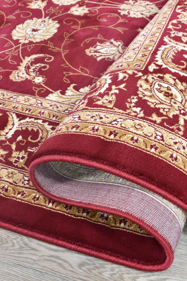 Cappadocia Floral Red Rug - Turkish-inspired traditional rug from Treasures of Turkey