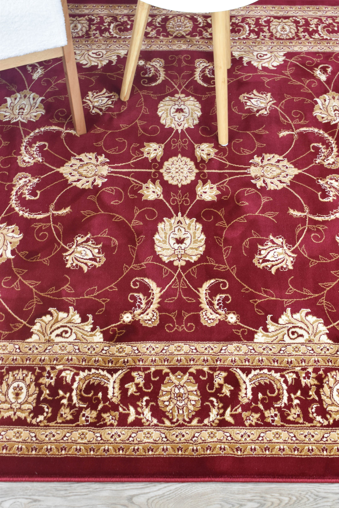 Cappadocia Floral Red Rug - Turkish-inspired traditional rug from Treasures of Turkey