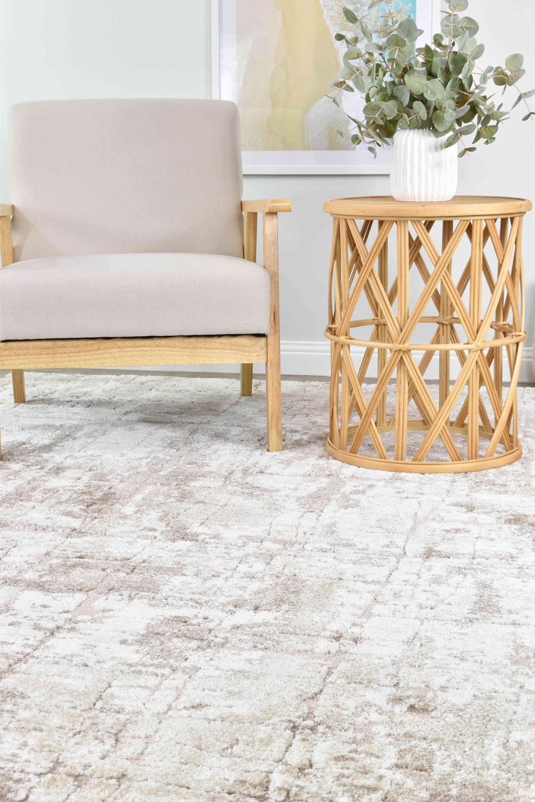 Roman Coconut Husk Rug - Turkish-inspired modern rug from Treasures of Turkey