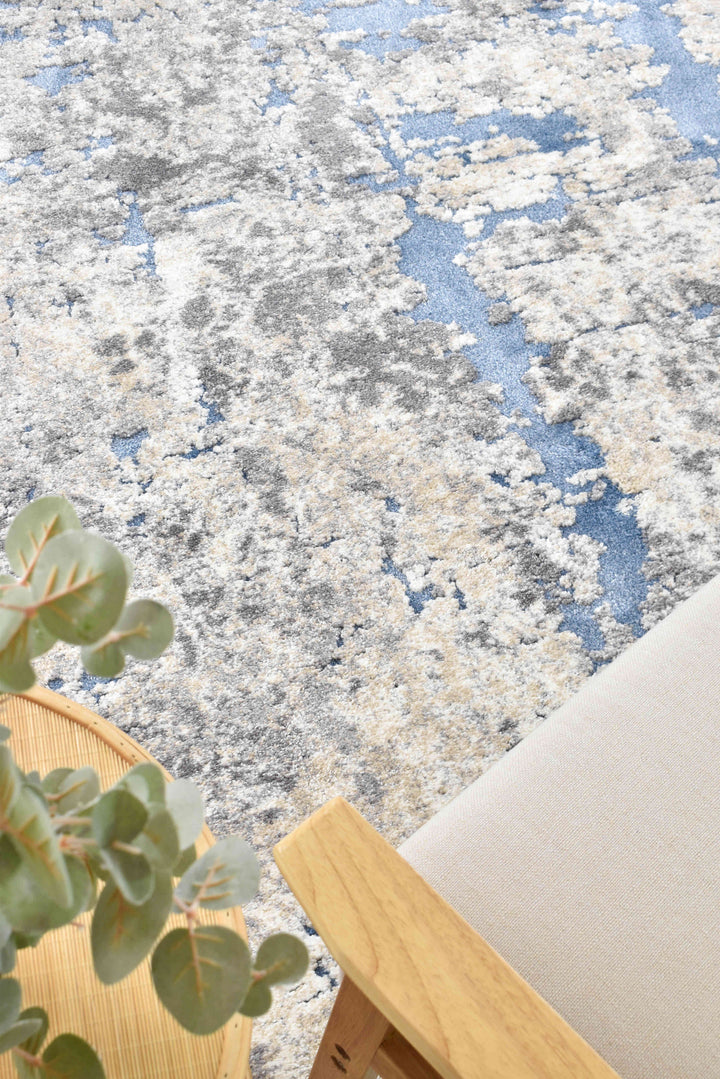 Roman Northern Sky Rug - Turkish-inspired modern rug from Treasures of Turkey