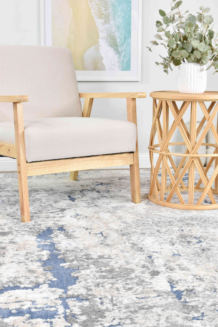 Roman Northern Sky Rug - Turkish-inspired modern rug from Treasures of Turkey