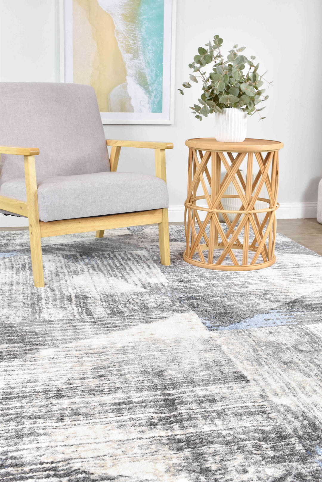 Roman Atlantic Mystique Rug - Turkish-inspired modern rug from Treasures of Turkey