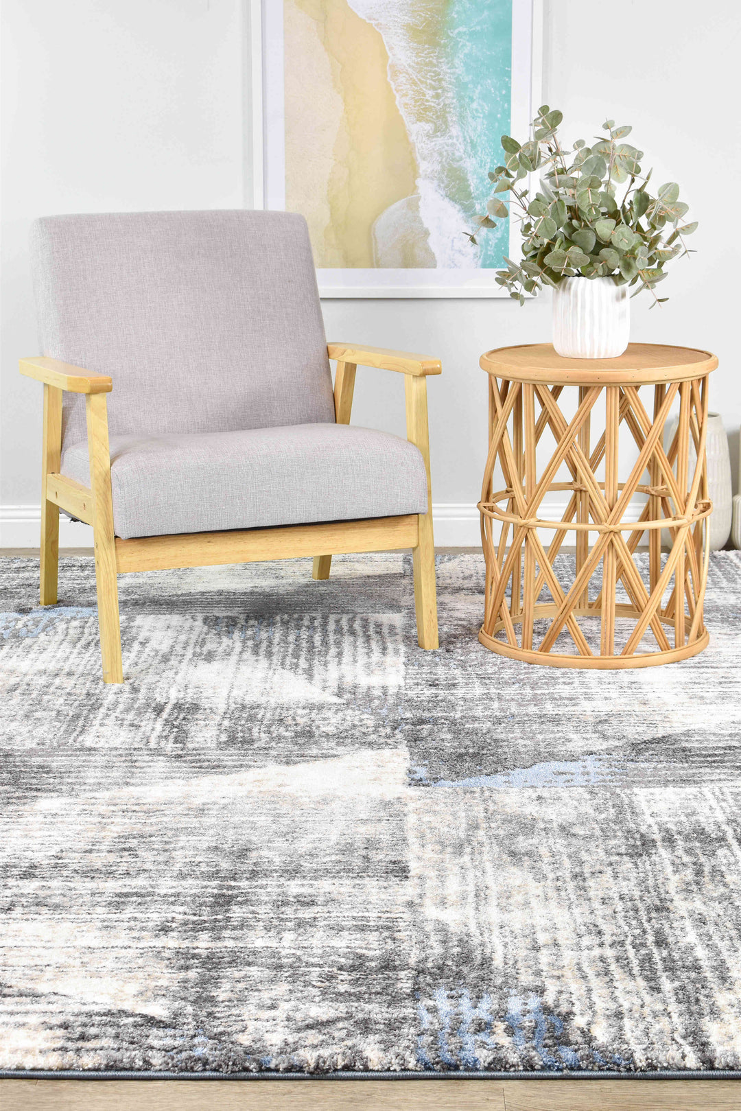 Roman Atlantic Mystique Rug - Turkish-inspired modern rug from Treasures of Turkey