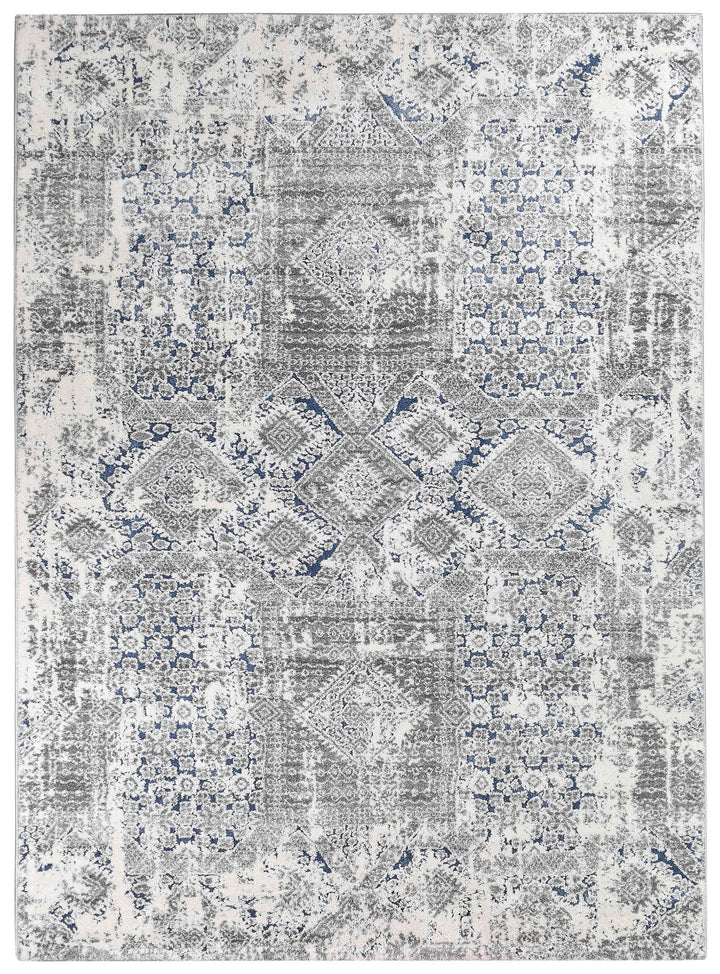Roman Grey Pail Rug - Turkish-inspired modern rug from Treasures of Turkey