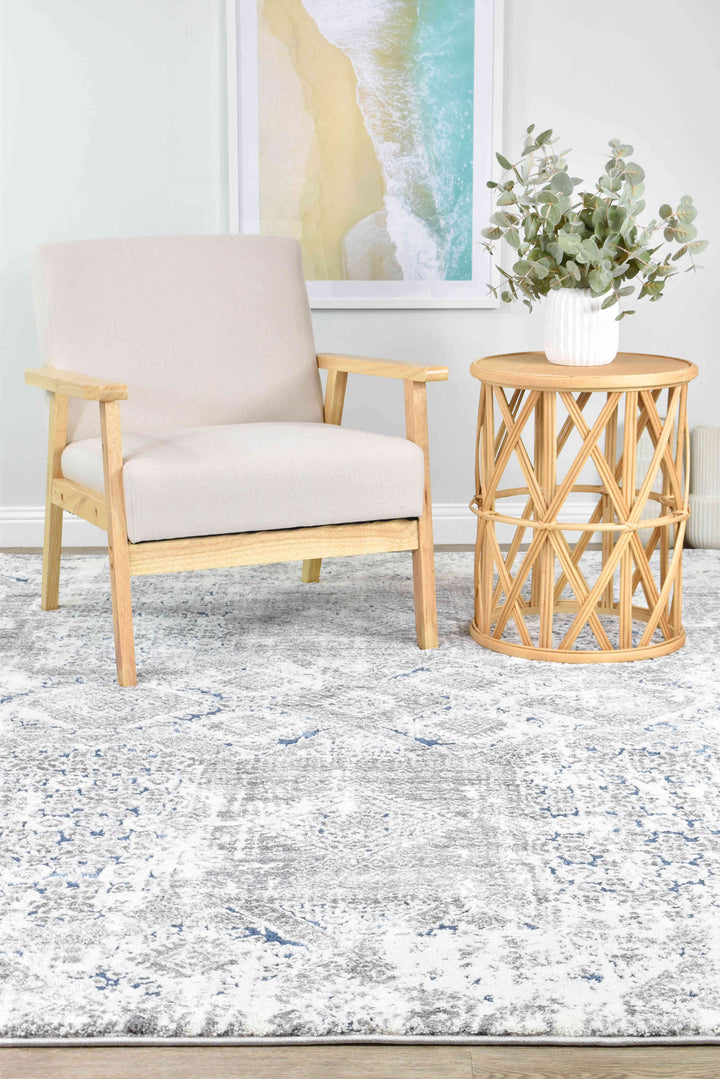 Roman Grey Pail Rug - Turkish-inspired modern rug from Treasures of Turkey