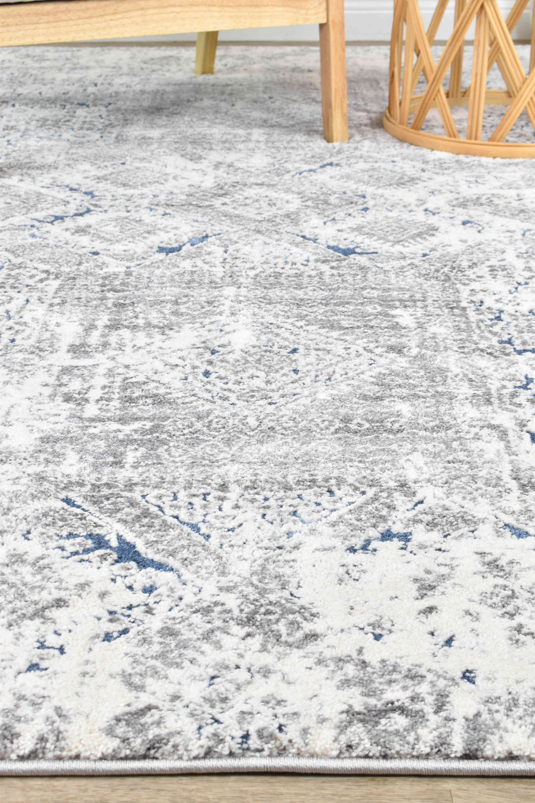 Roman Grey Pail Rug - Turkish-inspired modern rug from Treasures of Turkey