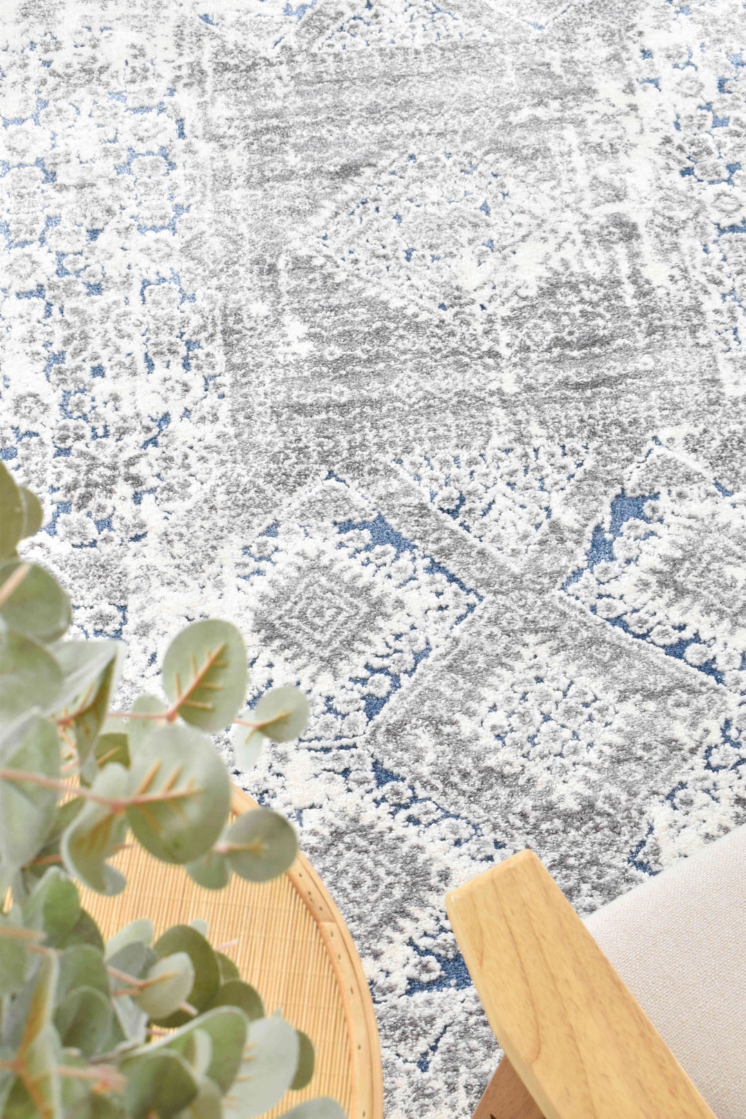 Roman Grey Pail Rug - Turkish-inspired modern rug from Treasures of Turkey