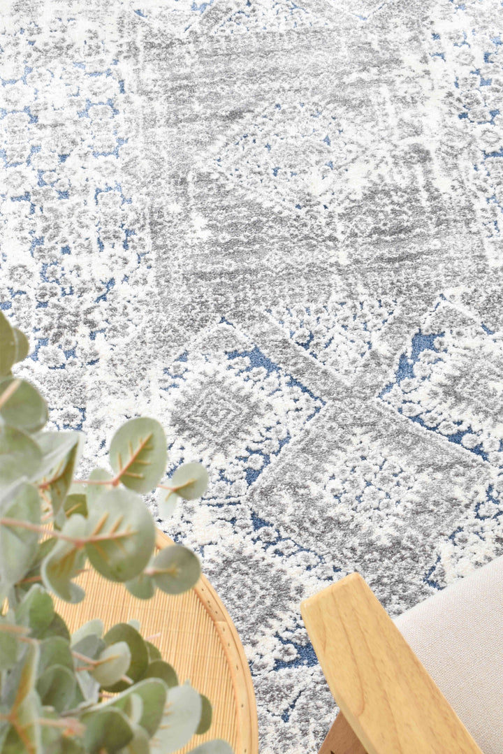 Roman Grey Pail Rug - Turkish-inspired modern rug from Treasures of Turkey