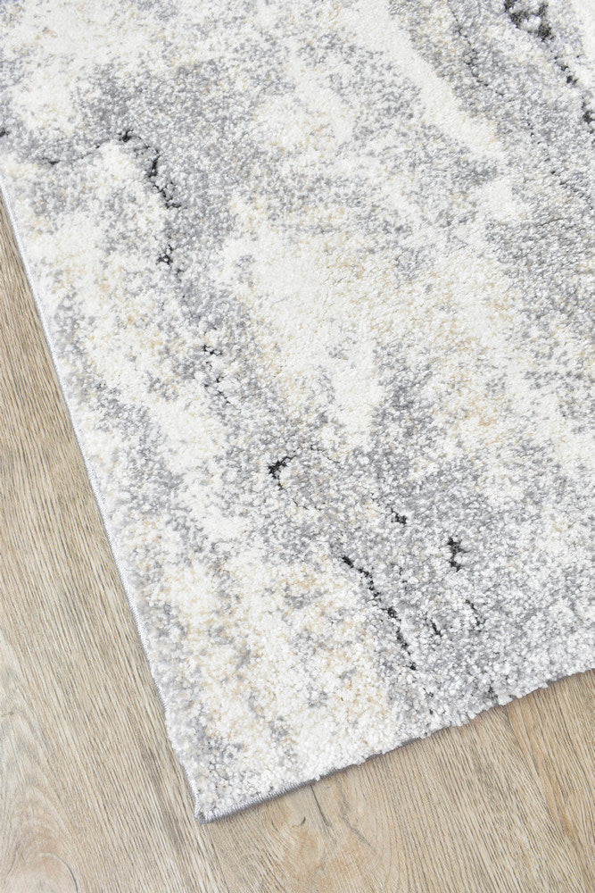 Roman Rockwell Cream Grey Hallway Runner Rug – Treasures of Turkey Australia