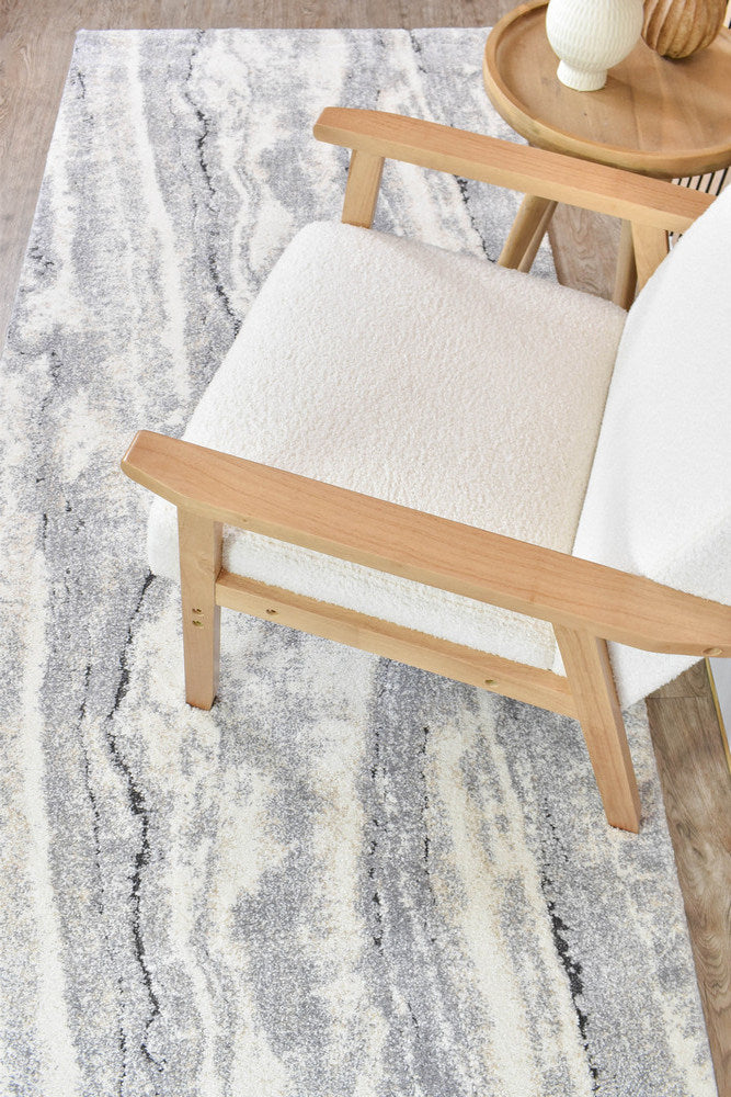 Roman Rockwell Cream Grey Hallway Runner Rug – Treasures of Turkey Australia