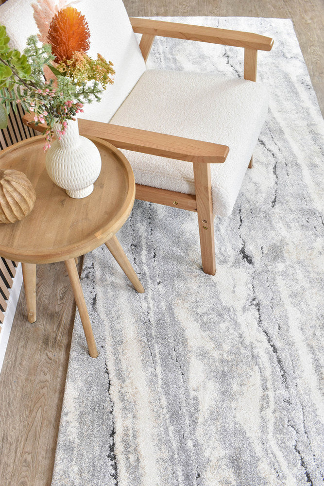 Roman Rockwell Cream Grey Hallway Runner Rug – Treasures of Turkey Australia