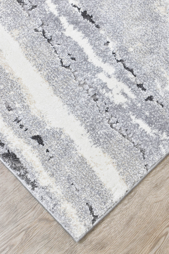 Roman Rockwell Cream Grey Modern Rug – Treasures of Turkey Australia