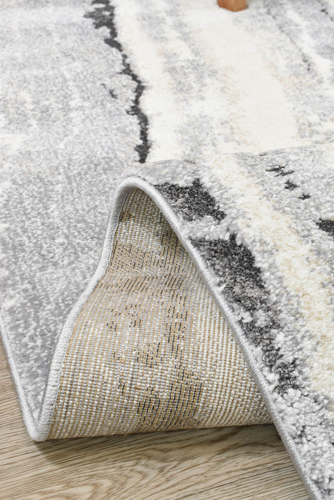 Roman Rockwell Cream Grey Modern Rug – Treasures of Turkey Australia