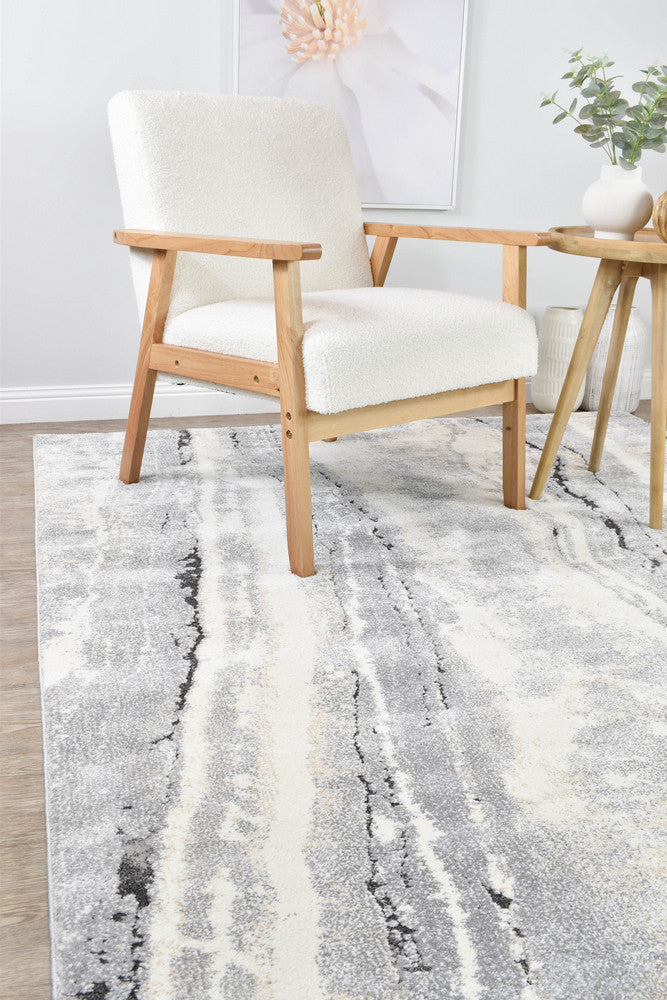 Roman Rockwell Cream Grey Modern Rug – Treasures of Turkey Australia