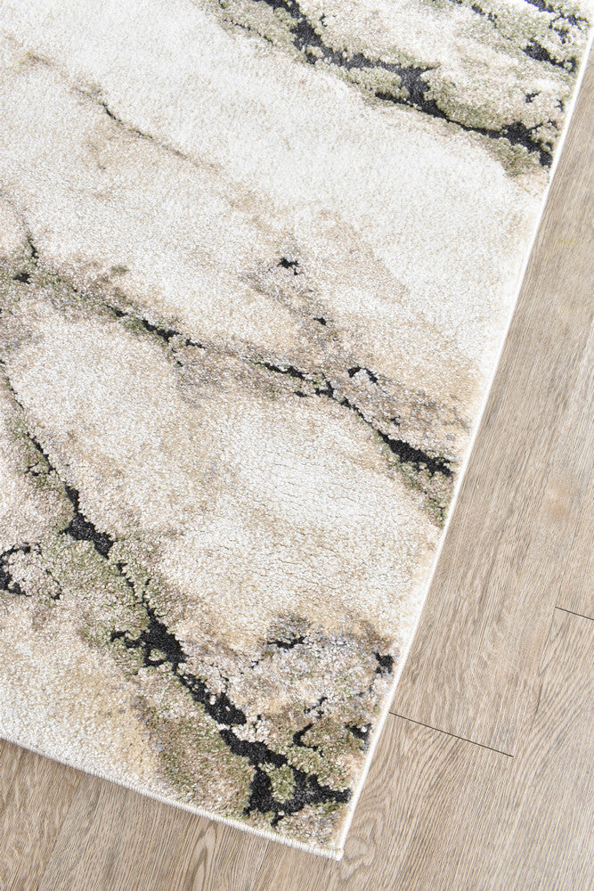 Sofia Sagefrost Hallway Runner - Turkish-inspired modern rug from Treasures of Turkey
