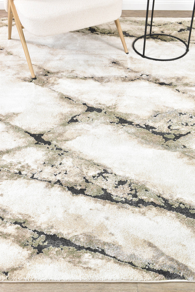 Sofia Sagefrost Modern Rug - Turkish-inspired modern rug from Treasures of Turkey