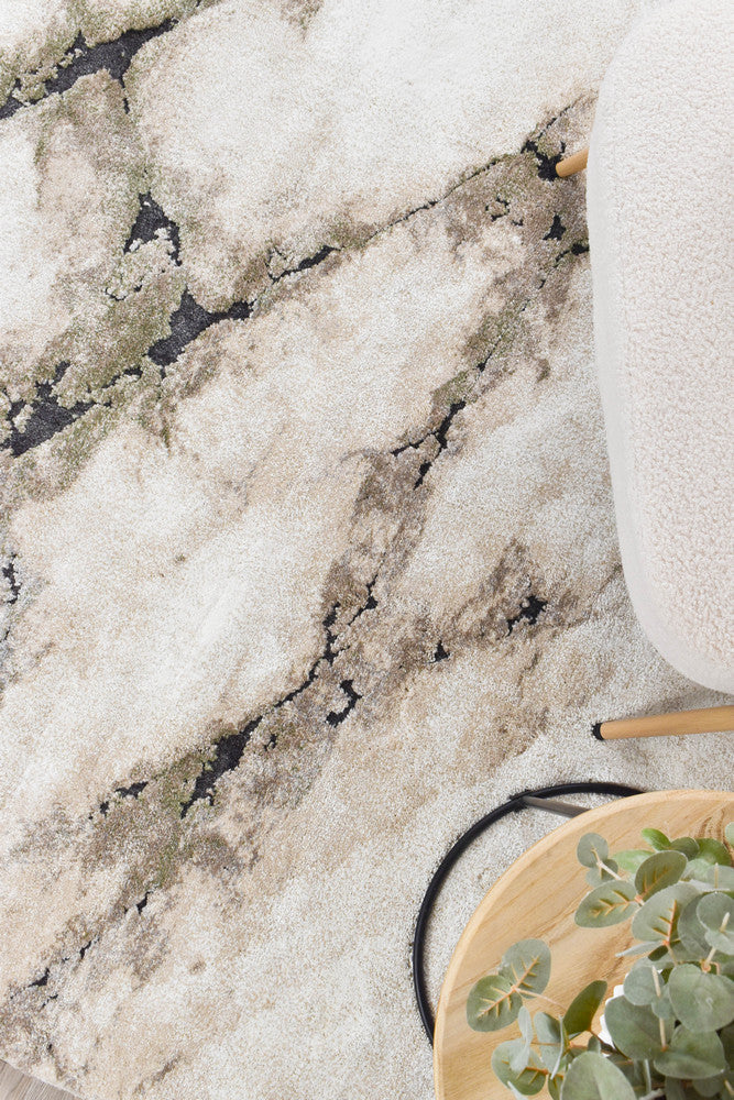 Sofia Sagefrost Modern Rug - Turkish-inspired modern rug from Treasures of Turkey