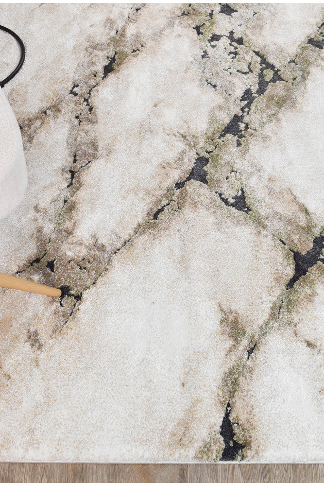 Sofia Sagefrost Modern Rug - Turkish-inspired modern rug from Treasures of Turkey