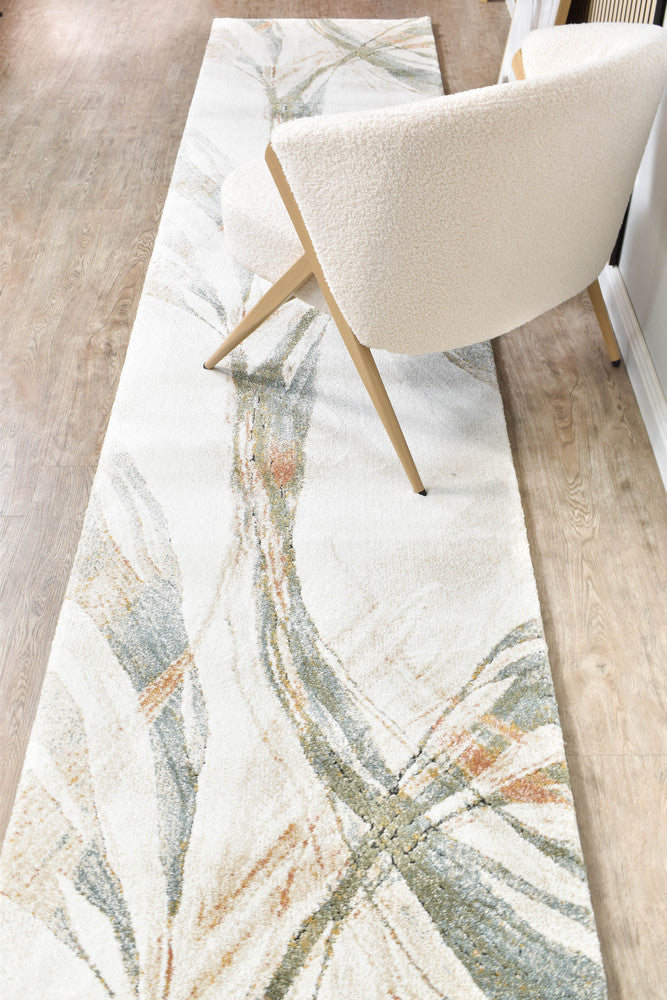 Sofia Emerald Hallway Runner - Turkish-inspired modern rug from Treasures of Turkey