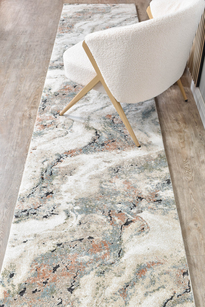Sofia Lattice Hallway Runner - Turkish-inspired modern rug from Treasures of Turkey