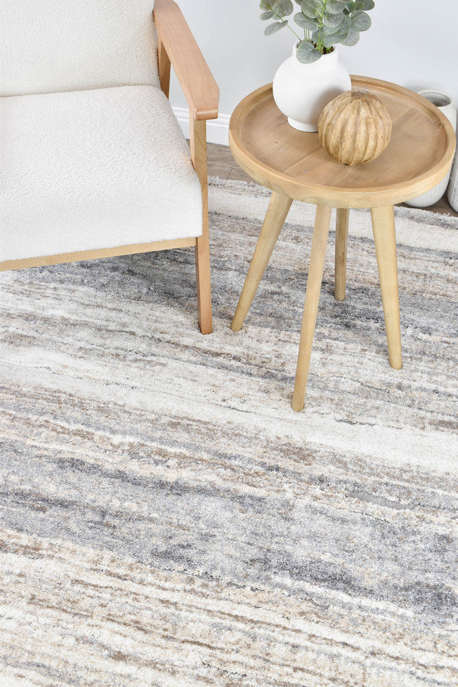 Roman Silver Sand Cream Modern Rug – Treasures of Turkey Australia