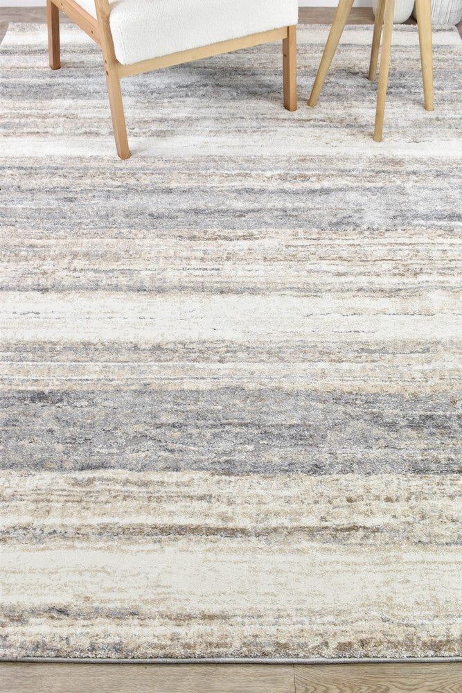 Roman Silver Sand Cream Modern Rug – Treasures of Turkey Australia