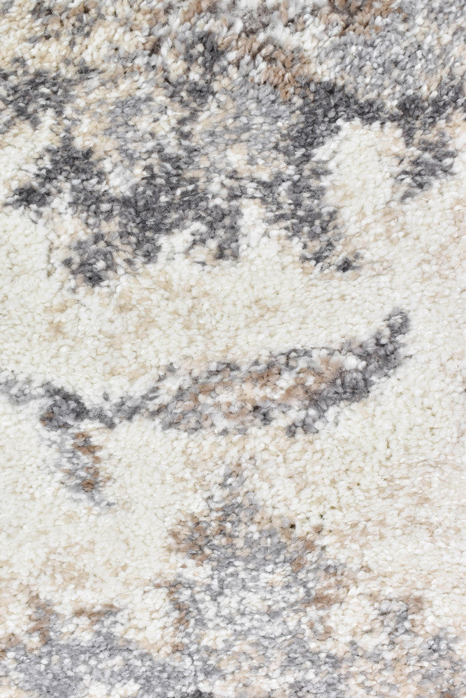 Roman Pearl Bloom Grey Cream Floral Modern Rug – Treasures of Turkey Australia