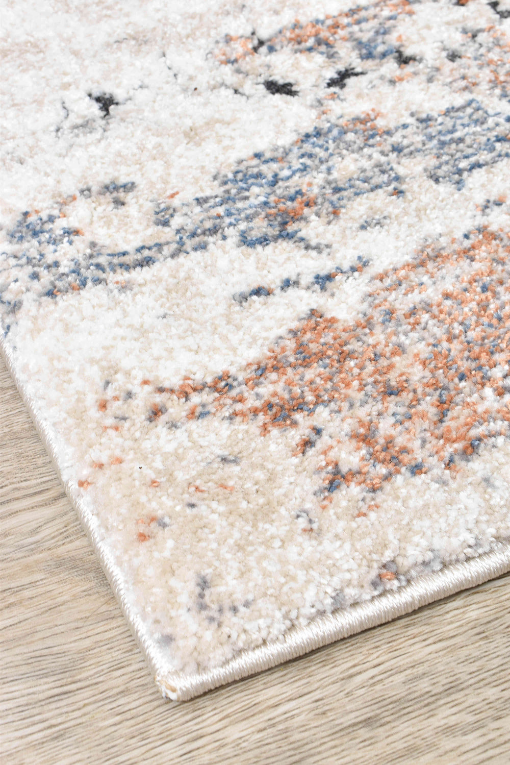 Roman Italian Clay Orange Terracotta Modern Geometric Rug – Treasures of Turkey Australia