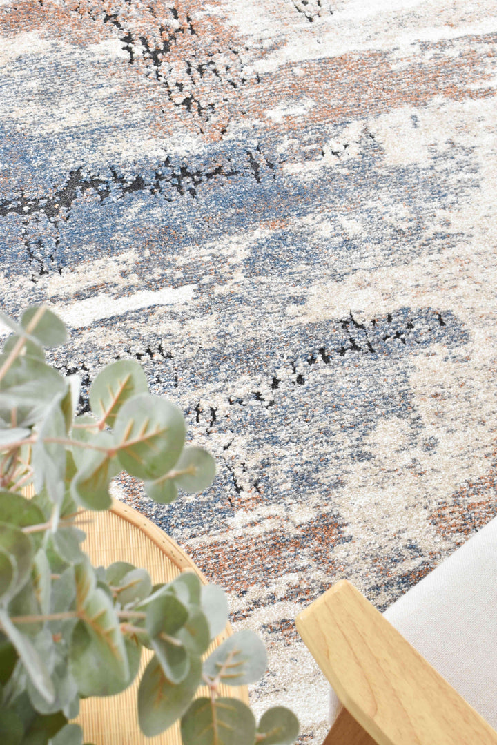 Roman Italian Clay Orange Terracotta Modern Geometric Rug – Treasures of Turkey Australia