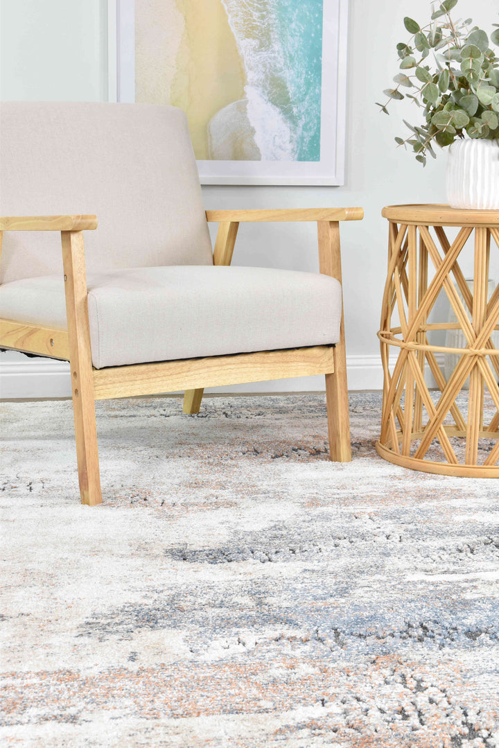 Roman Italian Clay Orange Terracotta Modern Geometric Rug – Treasures of Turkey Australia