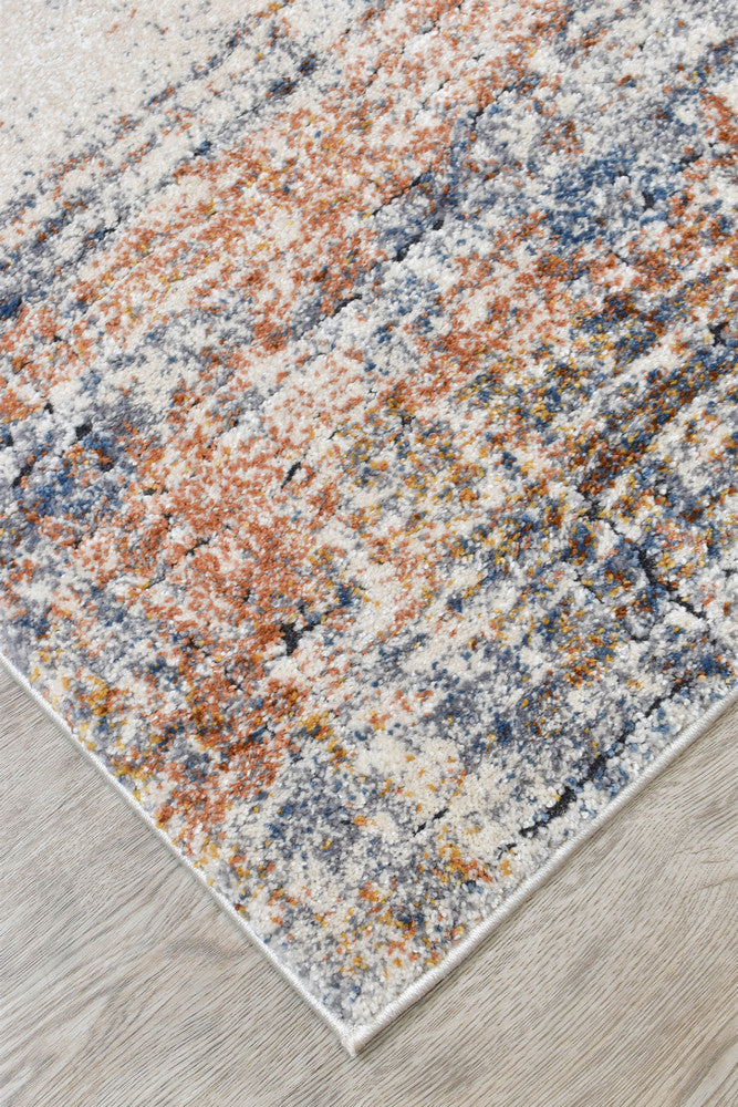 Roman Sanremo Blue Cream Modern Rug – Treasures of Turkey Australia