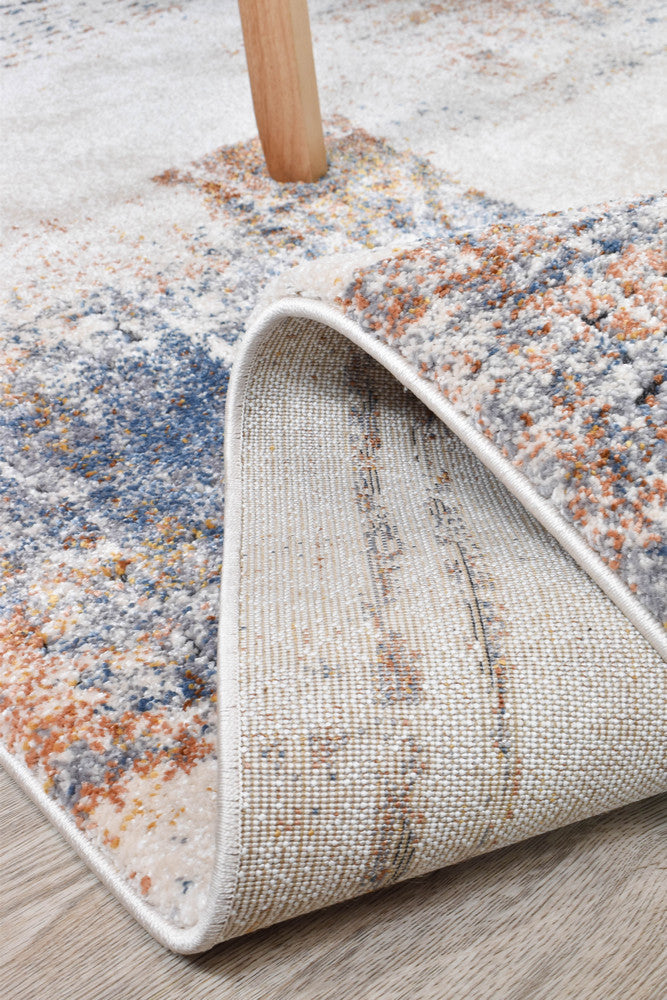 Roman Sanremo Blue Cream Modern Rug – Treasures of Turkey Australia