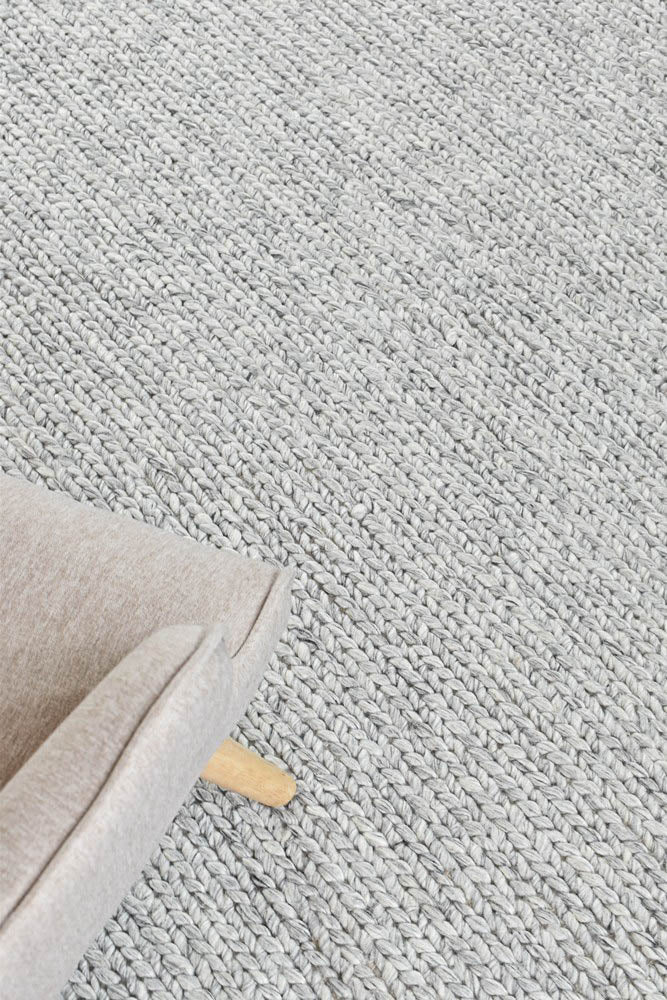 Cypress Fog Wool Rug - Turkish-inspired flatweave rug from Treasures of Turkey