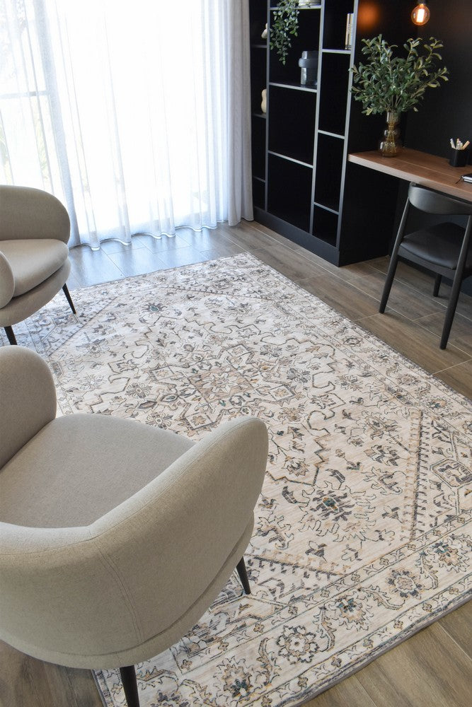 Soluna Desert Stone Abstract Earthy Modern Rug – Treasures of Turkey Australia