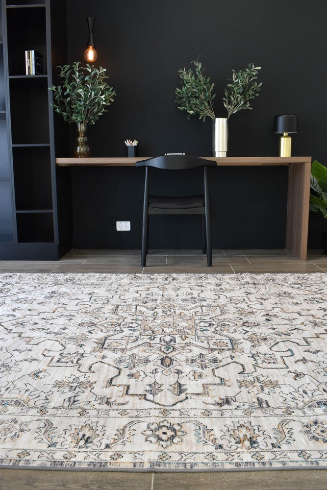 Soluna Desert Stone Abstract Earthy Modern Rug – Treasures of Turkey Australia