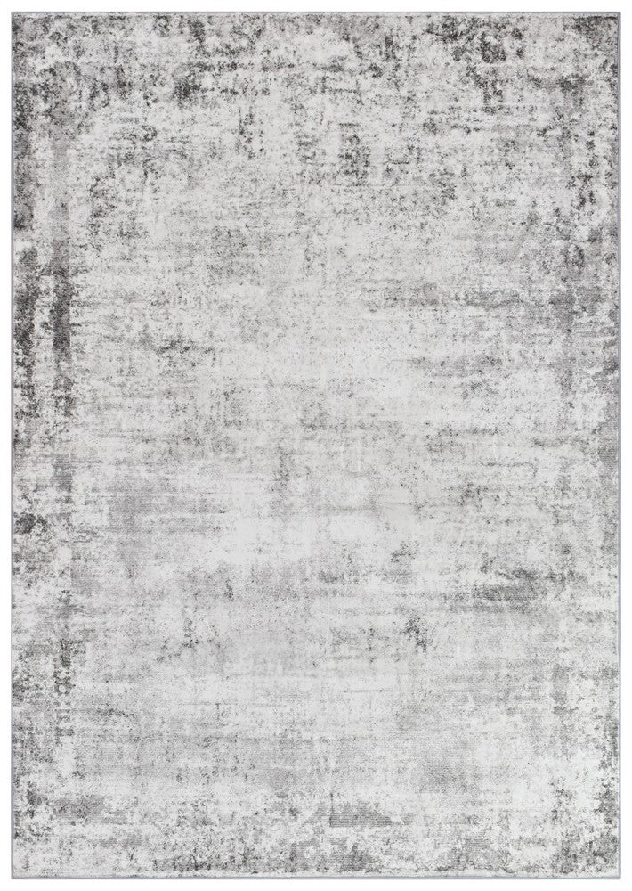 Soluna Slate Grey Abstract Contemporary Modern Rug – Treasures of Turkey Australia