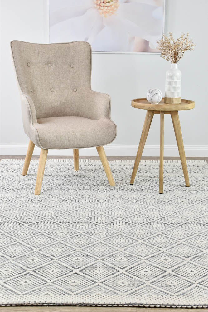Collins Soapstone Rug - Turkish-inspired flatweave rug from Treasures of Turkey
