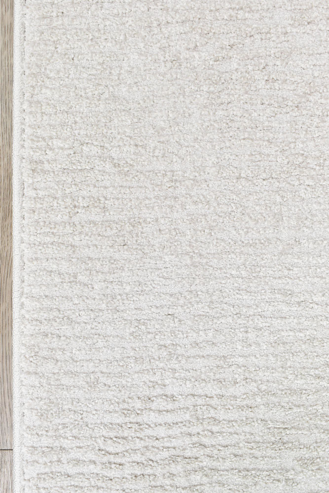 Contour White Jade Runner - Turkish-inspired hallway runner rug from Treasures of Turkey