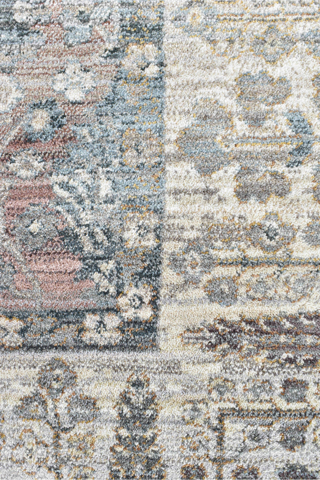 Novara Rose Balm Rug - Turkish-inspired traditional rug from Treasures of Turkey