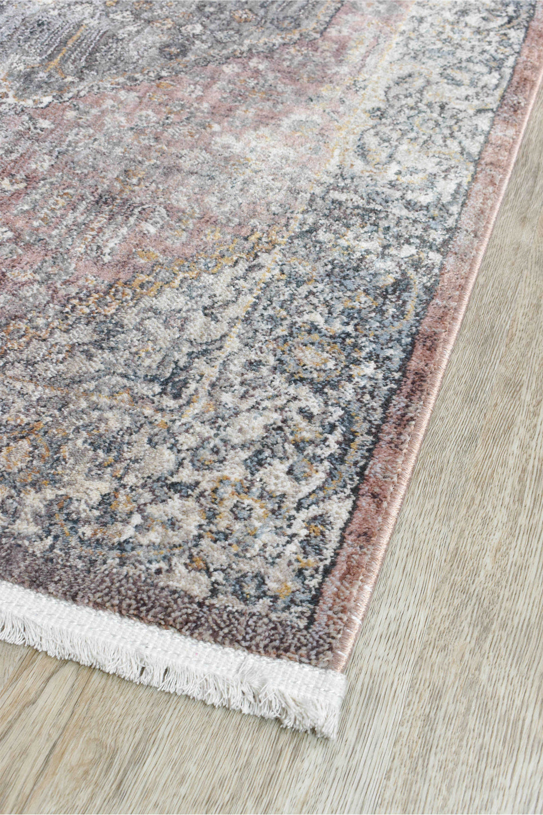 Novara Legacy Rose Rug - Turkish-inspired traditional rug from Treasures of Turkey