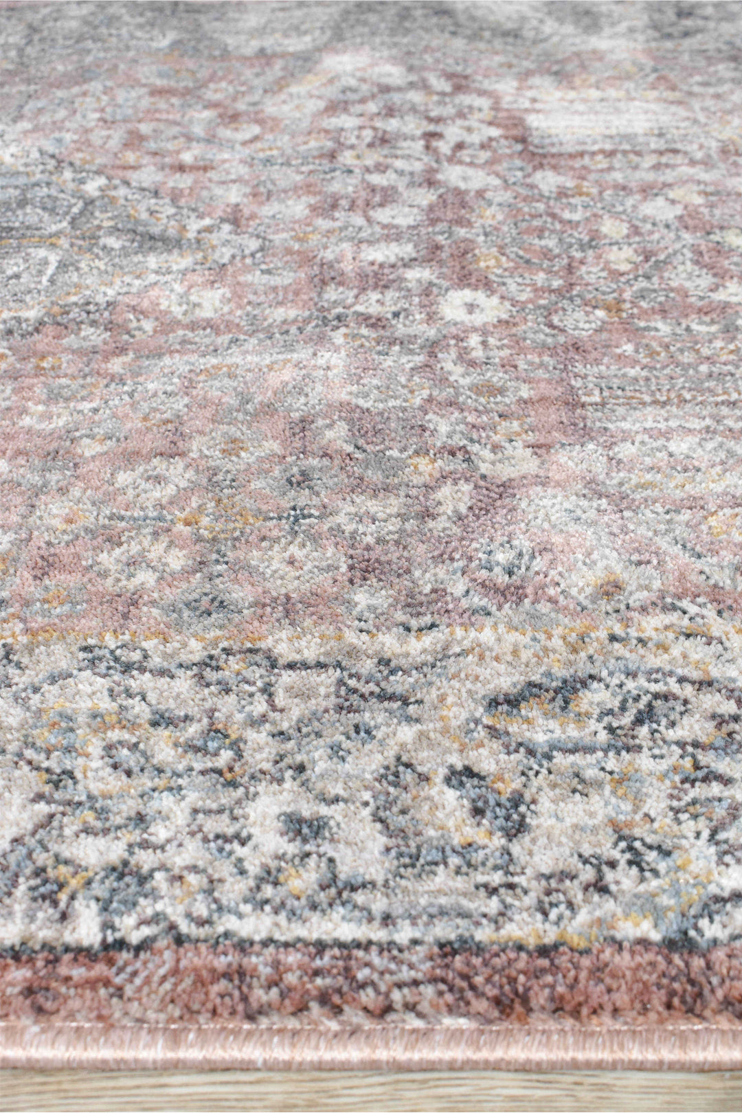 Novara Legacy Rose Rug - Turkish-inspired traditional rug from Treasures of Turkey