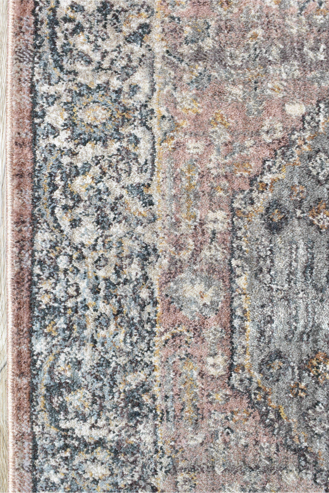 Novara Legacy Rose Rug - Turkish-inspired traditional rug from Treasures of Turkey