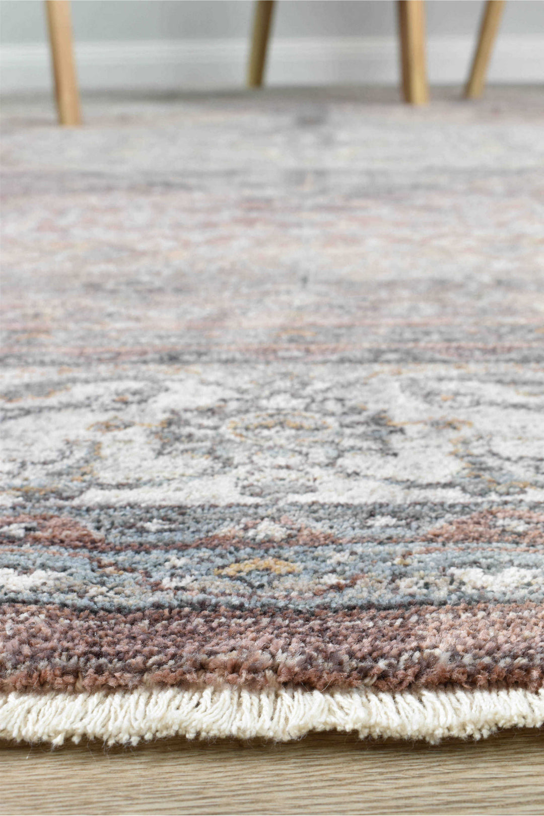 Novara Legacy Rose Rug - Turkish-inspired traditional rug from Treasures of Turkey